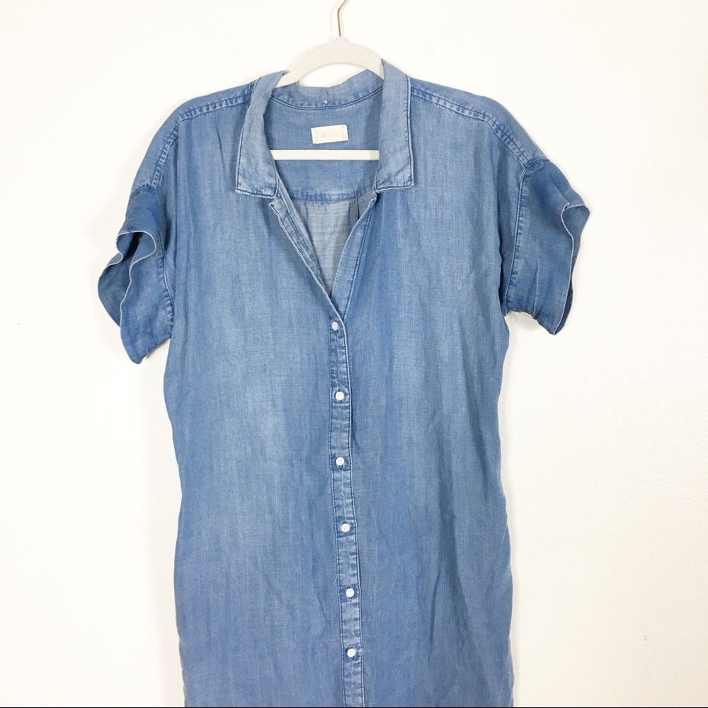 🛑🛑 SOLD!!Altard State Lyocell Button Front Dress - Picture 3 of 7